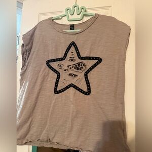 SHEIN Dusty Rose Sleeveless Knit Top